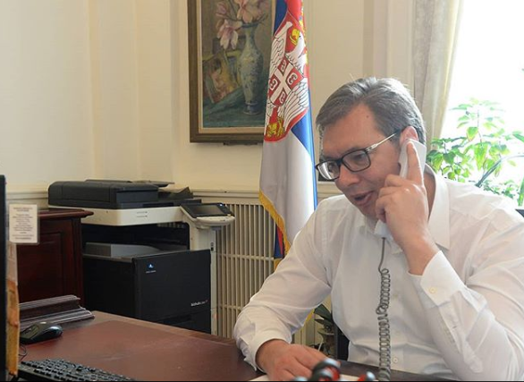 Вучић честитка Путину