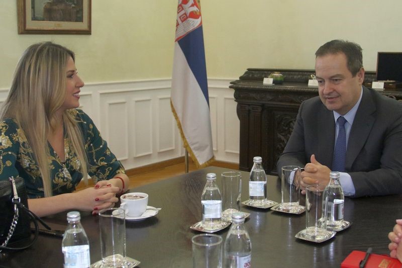 Dacic i srpska alpinistkinja iz Jordana