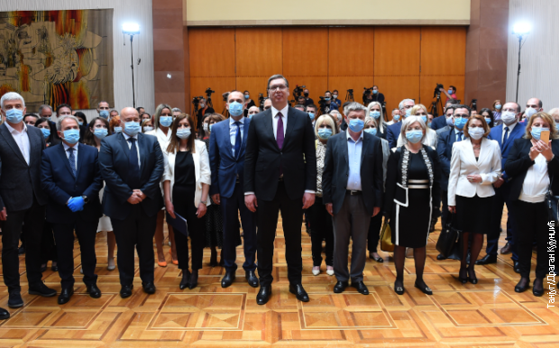 Vučić Prijem za zdravstvene radnike