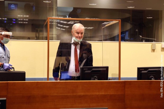 Младић у Хагу