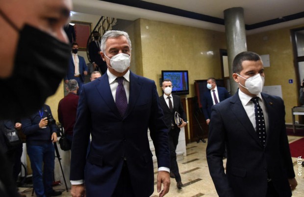 Djukanovic u Skupstini CG