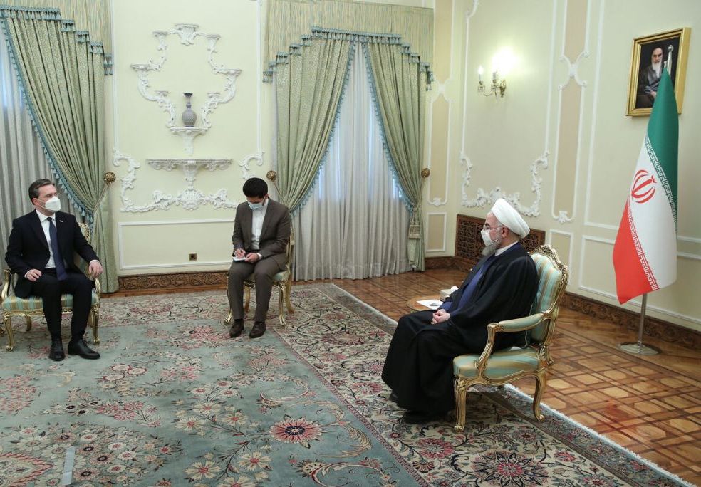 Селаковић и председник Ирана 1