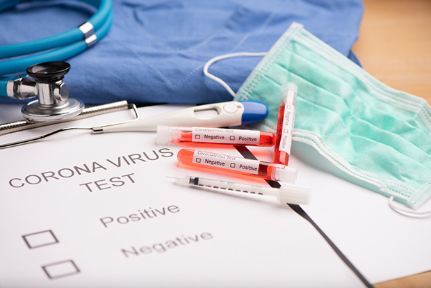 Middle East respiratory syndrome coronavirus test tube containin