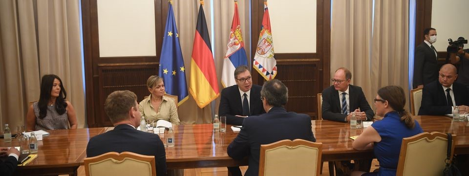 Sastanak Vucica i drzavnog sekretara MSP Nemacke