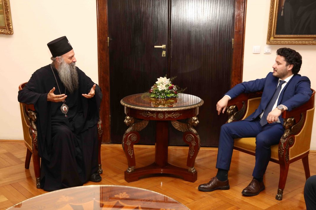 Патријарх и Абазовић
