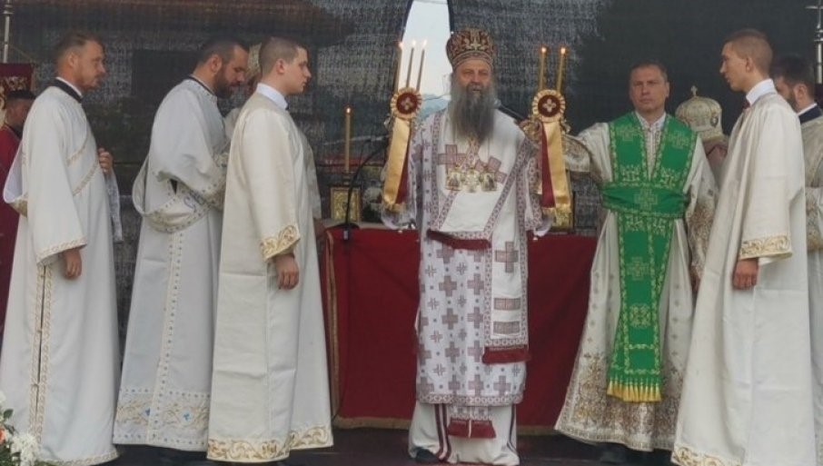 Liturgija u Bratincu Patrijarh Porfirije